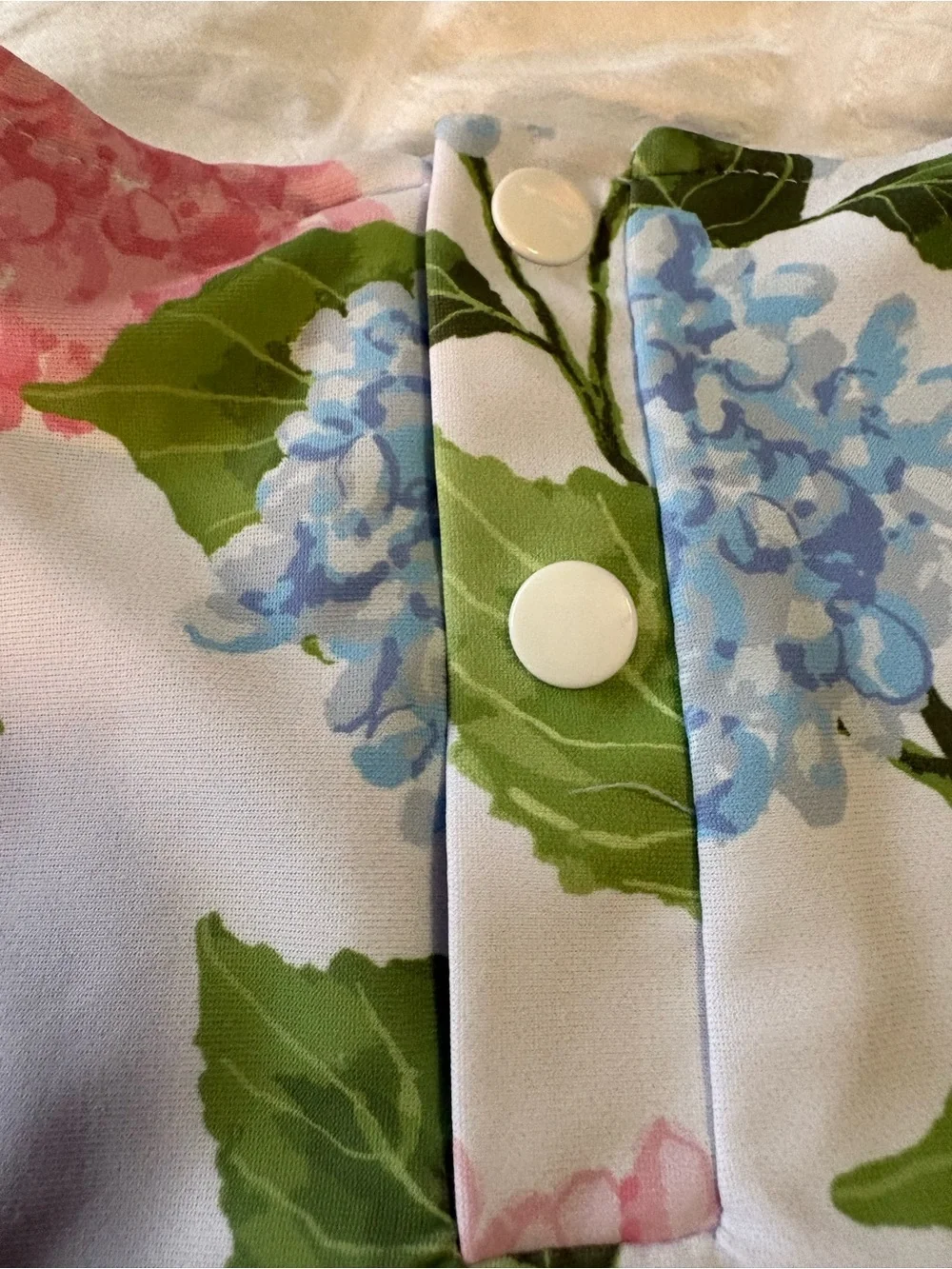 Mud Pie REVERSIBLE Girls Floral Hydrangea Tankini Set with Matching BOW